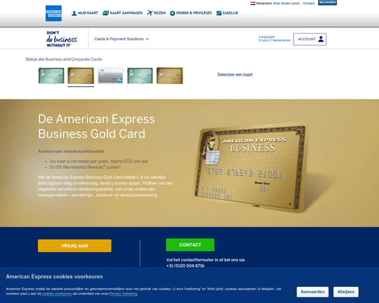 American Express Business Gold Card Logo