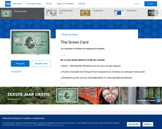 American Express Green Card Logo