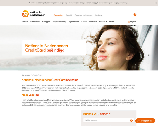 Nationale Nederlanden Creditcard Logo