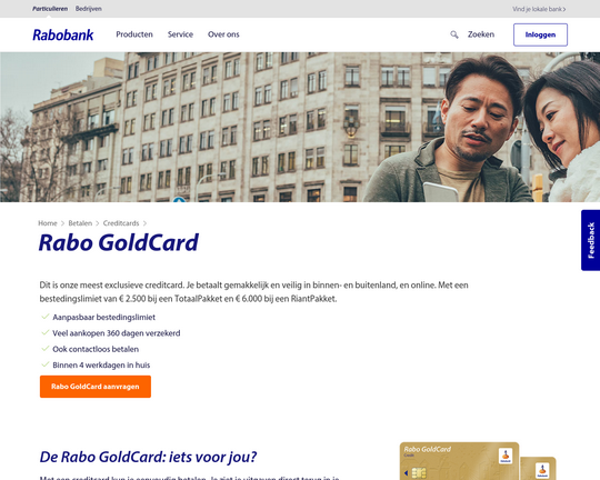 Rabo GoldCard Visa Logo