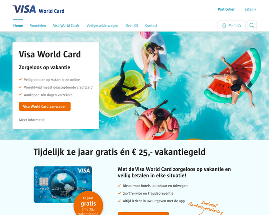 Visa World Card Photo Logo